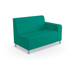 Mooreco Phoeby Outdoor Soft Seating - Loveseat Left Arm - 18" Seat Height (PBA1L1L)