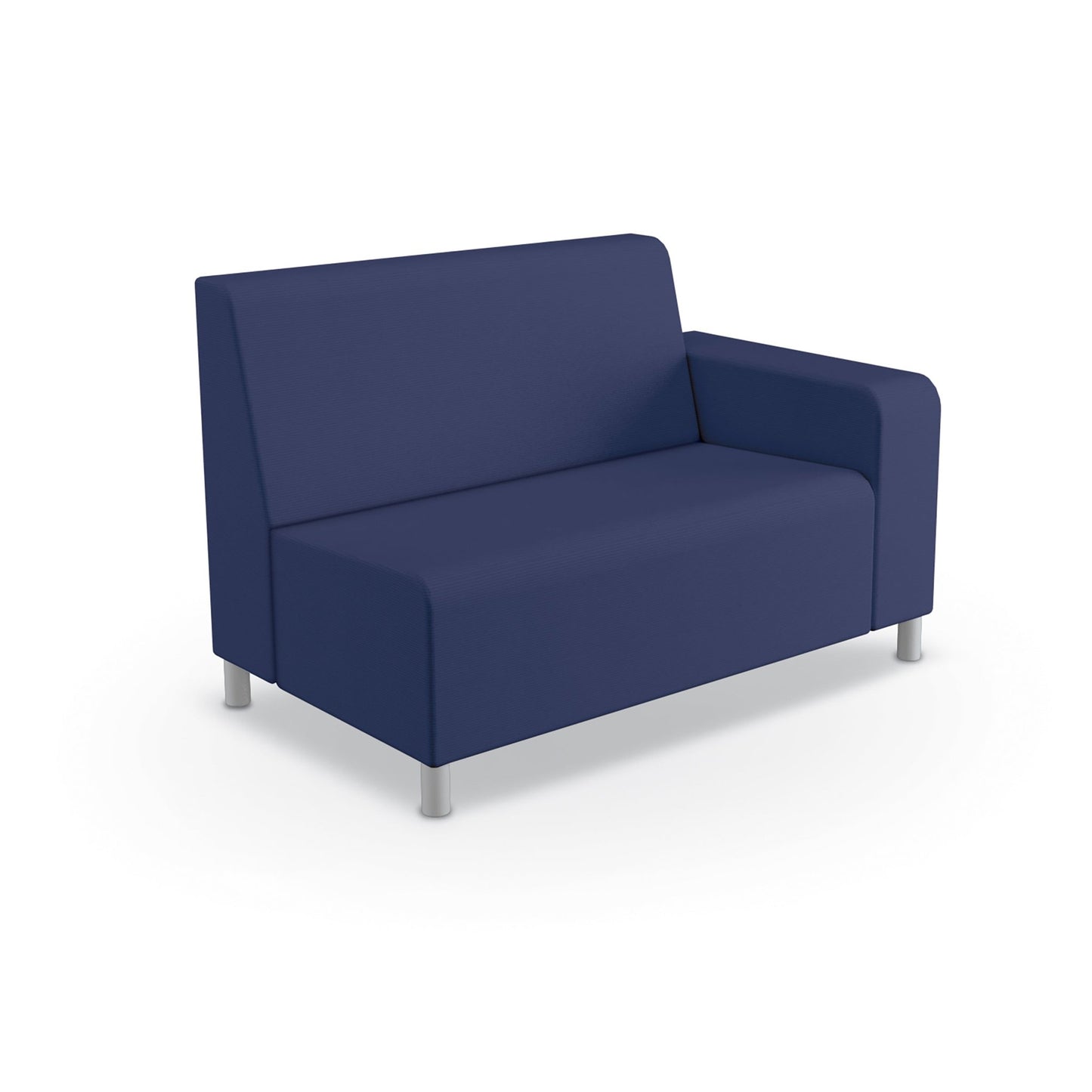 Mooreco Phoeby Outdoor Soft Seating - Loveseat Left Arm - 18" Seat Height (PBA1L1L) - SchoolOutlet