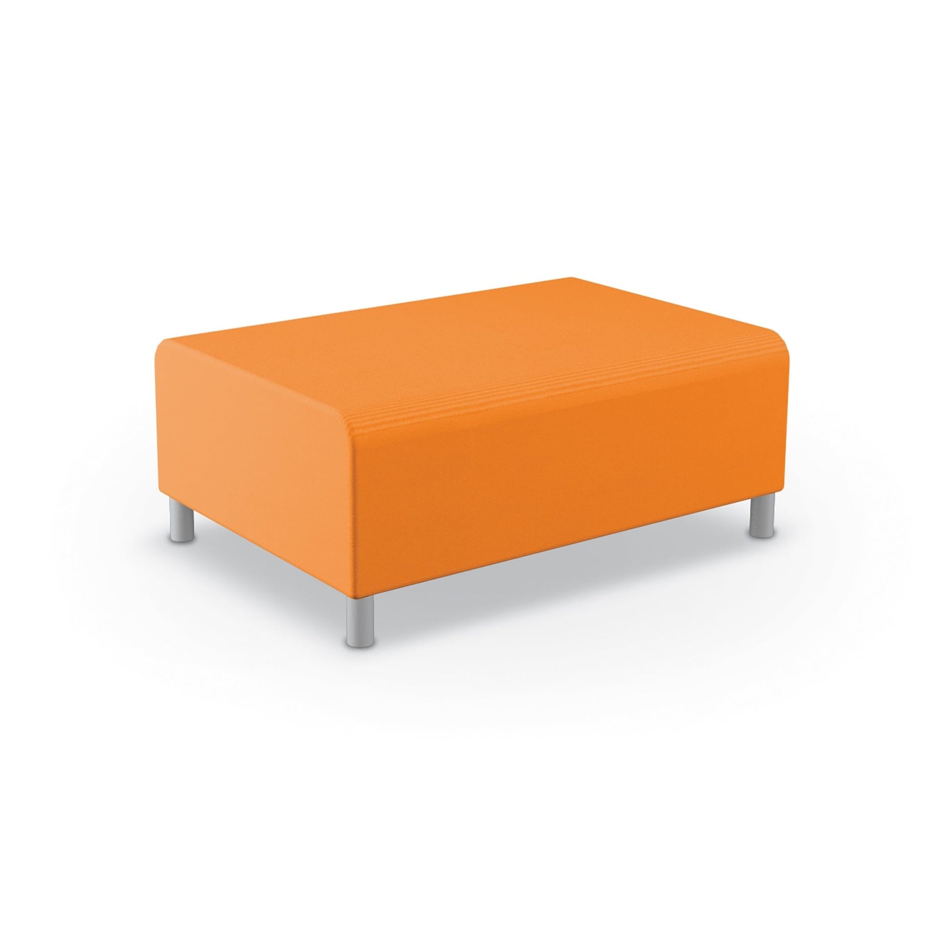 Mooreco Phoeby Outdoor Soft Seating - Large Ottoman - 18" Seat Height (PBA9N1L) - SchoolOutlet