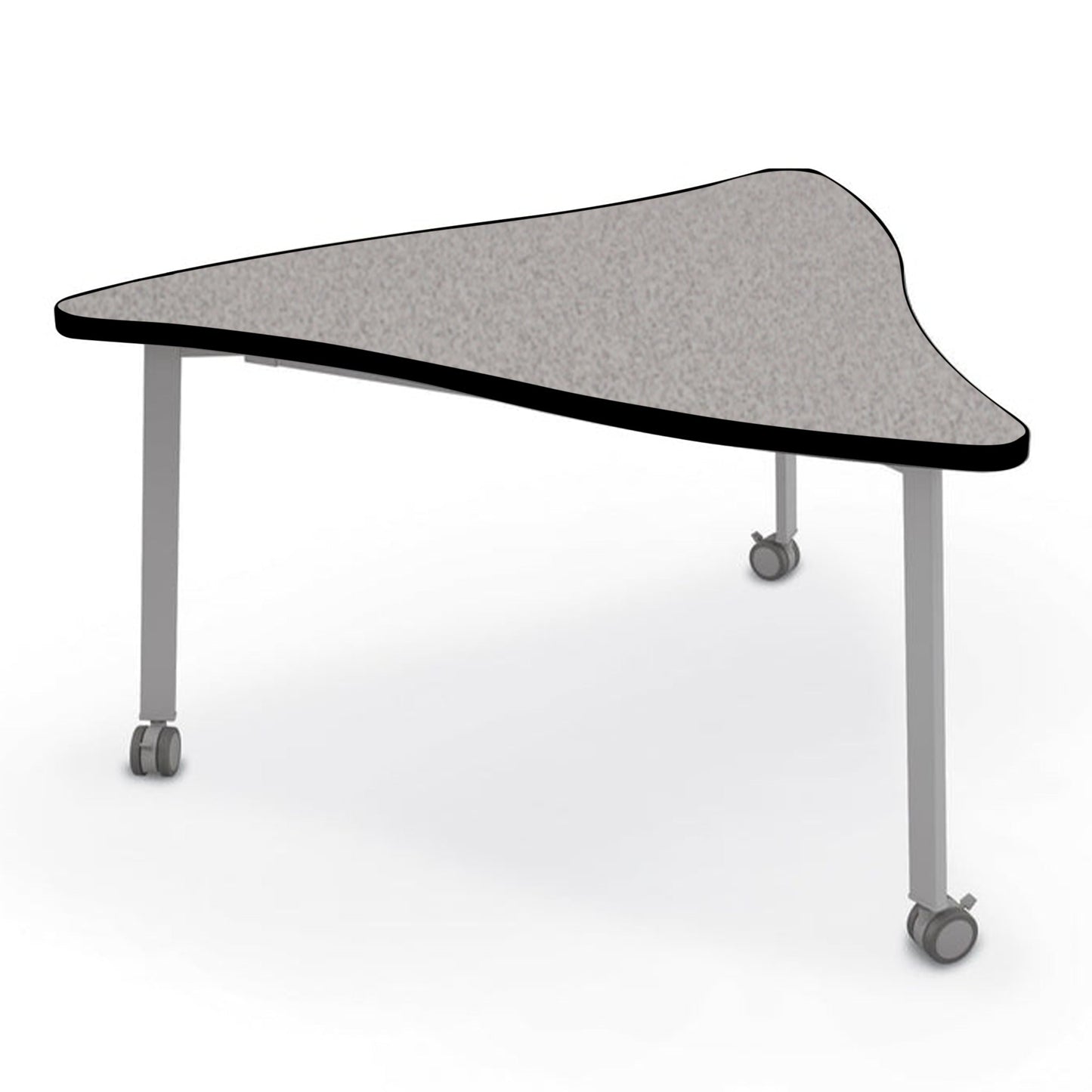 Mooreco Akt Table – Wavy Triangle, Laminate Top, 29" Height - SchoolOutlet