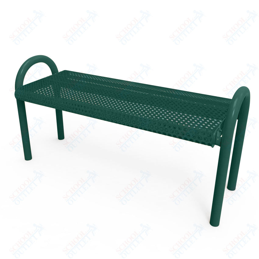 MyTcoat - Outdoor Bench without Back - Inground Mount 6' L (MYT - BMD06 - 59) - SchoolOutlet