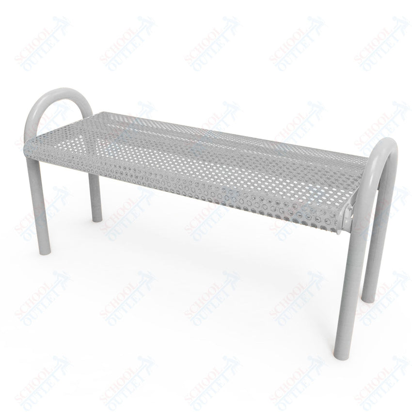 MyTcoat - Outdoor Bench without Back - Inground Mount 6' L (MYT - BMD06 - 59) - SchoolOutlet