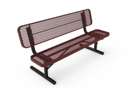 MyTcoat - Player's Outdoor Portable Bench with Back 6' L (MYT-BPY06-30)