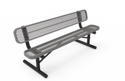 MyTcoat - Standard Portable Outdoor Bench with Back 4' L (MYT-BRT04-18)