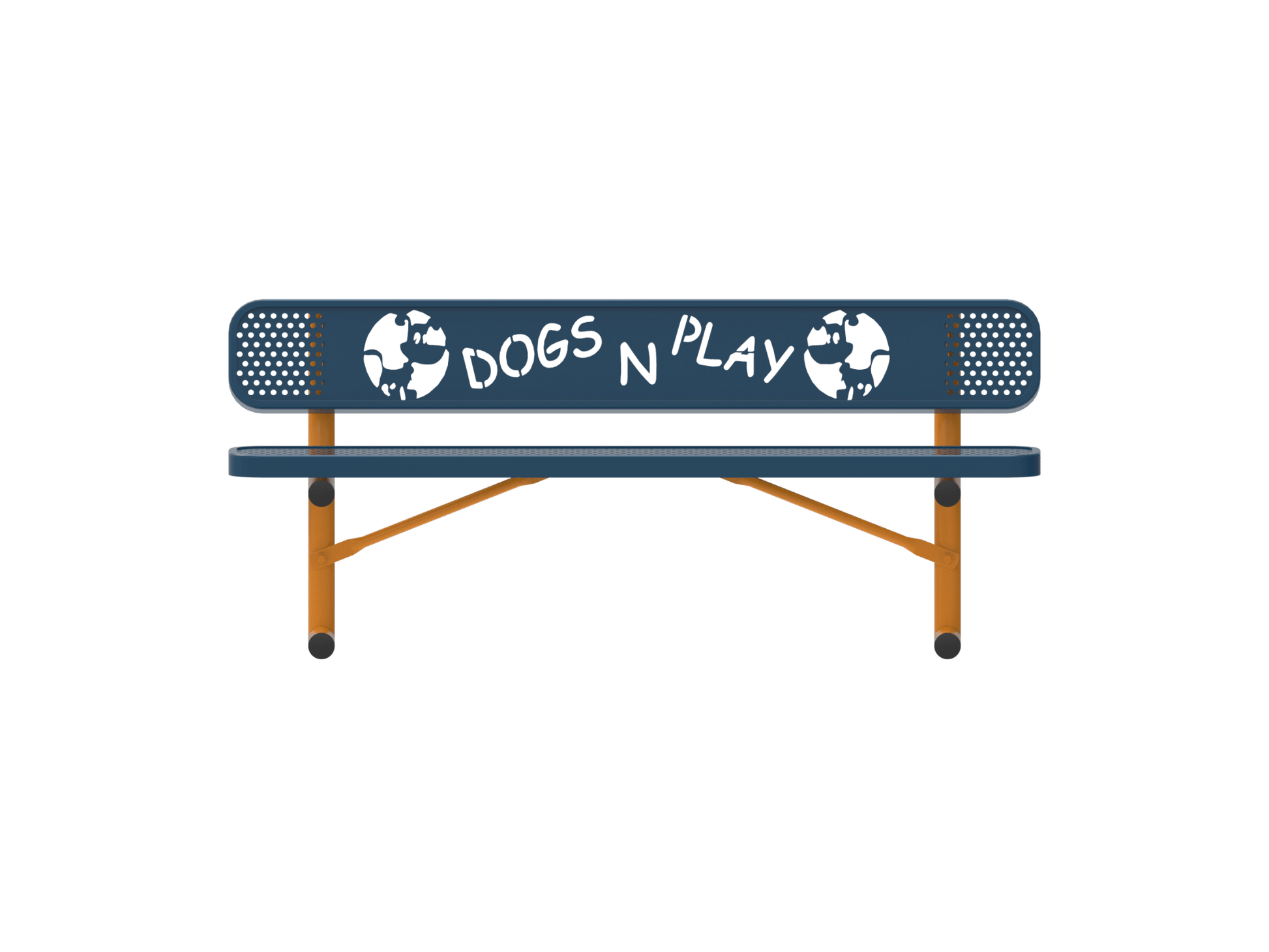 MyTcoat - Dog Themed Bench (MYT-DOG11) - SchoolOutlet