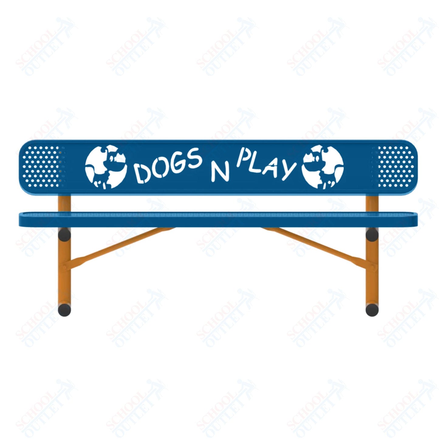 MyTcoat - Dog Themed Bench (MYT - DOG11) - SchoolOutlet