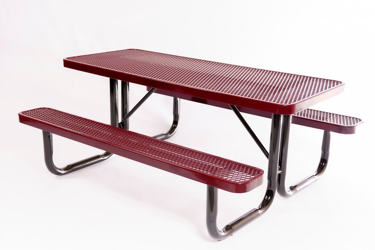 MyTcoat MYT-TRT04 4' Rectangular Portable Picnic Table (48"W x 60"D x 30"H) - SchoolOutlet