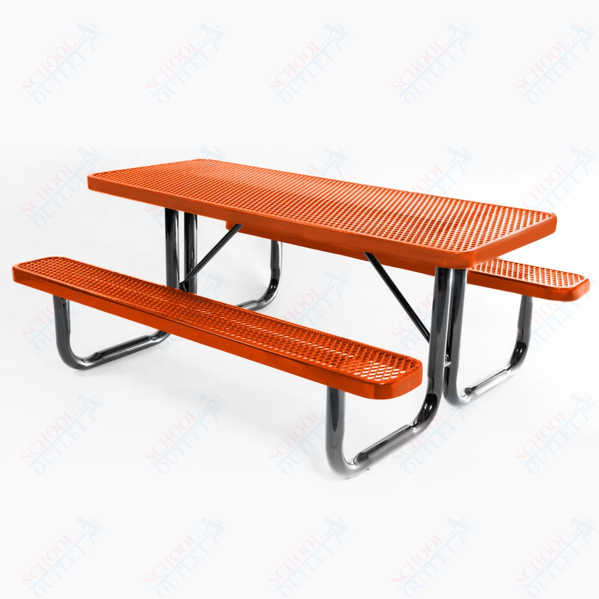 MyTcoat MYT - TRT04 4' Rectangular Portable Picnic Table (48"W x 60"D x 30"H) - SchoolOutlet