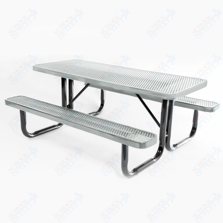 MyTcoat MYT - TRT04 4' Rectangular Portable Picnic Table (48"W x 60"D x 30"H) - SchoolOutlet