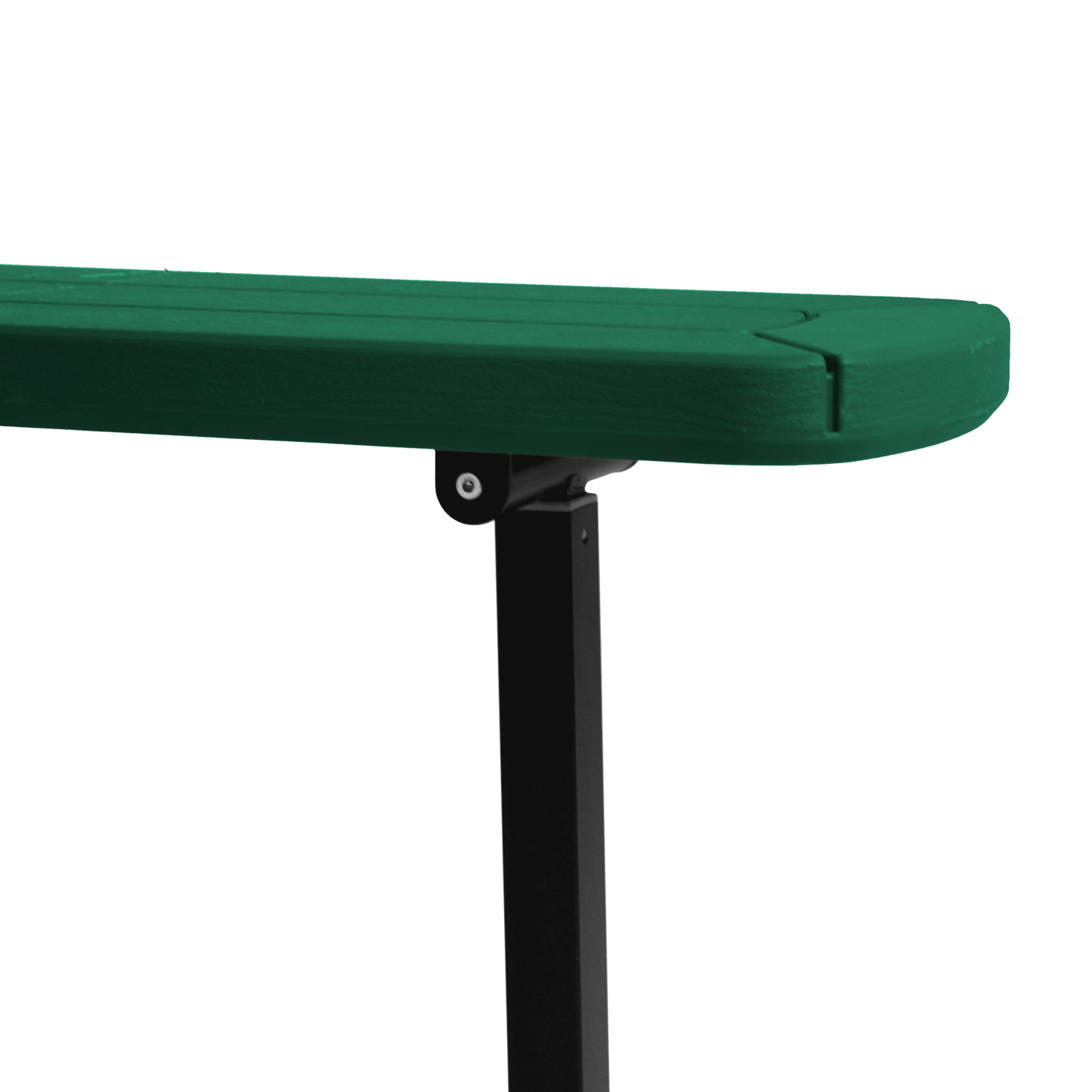 NPS BMPT Series Plastic Folding Picnic Table w/ Bench - 57" W x 72" L (BMPT3072) - SchoolOutlet