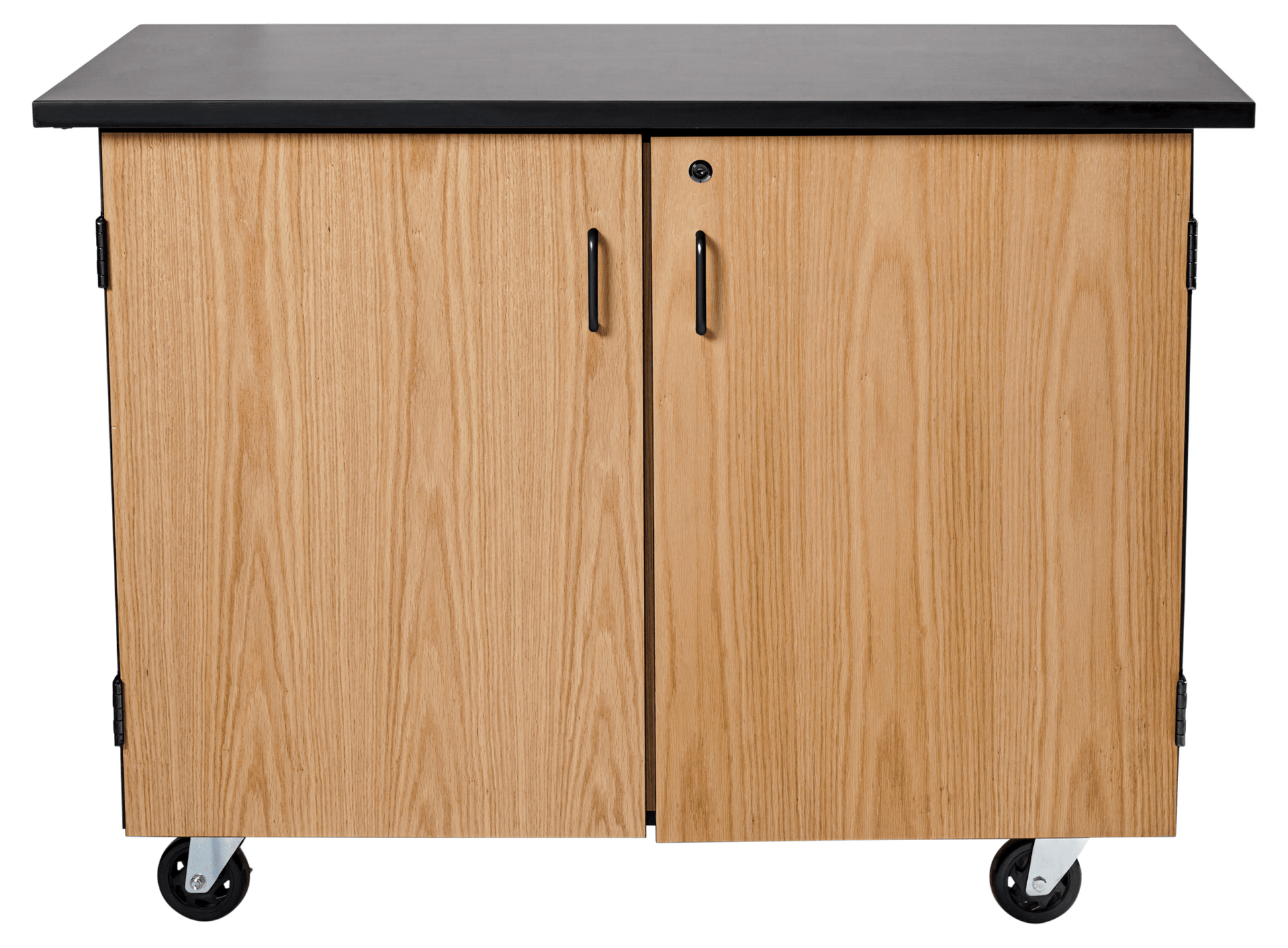 NPS Mobile Science Cart with Inner Drawers and Shelf, Chem Res Top (National Public Seating NPS-MSC02) - SchoolOutlet