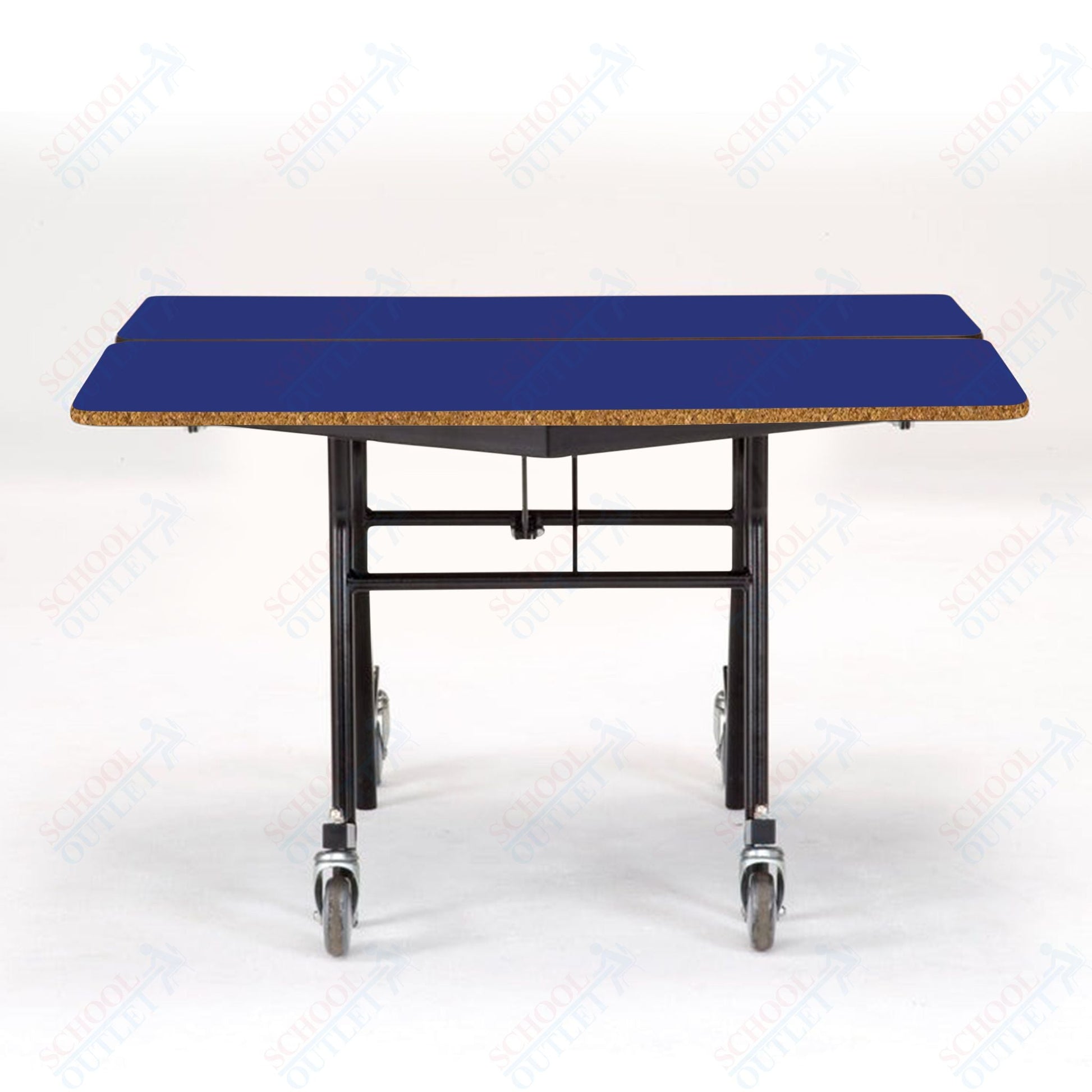 NPS Mobile Cafeteria Square Table Shape Unit - 48" W x 48" L (National Public Seating NPS - MT48Q) - SchoolOutlet