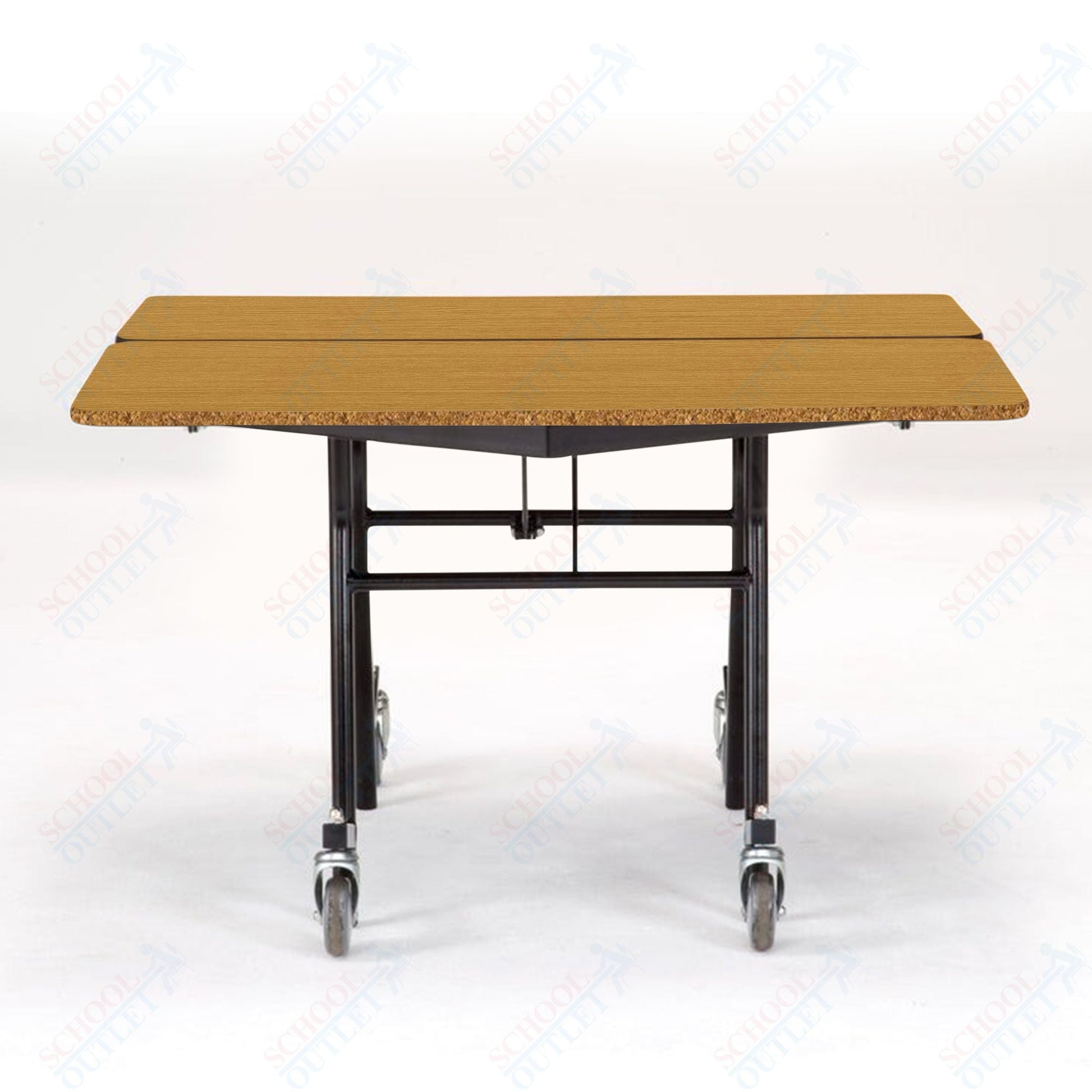 NPS Mobile Cafeteria Square Table Shape Unit - 48" W x 48" L (National Public Seating NPS - MT48Q) - SchoolOutlet