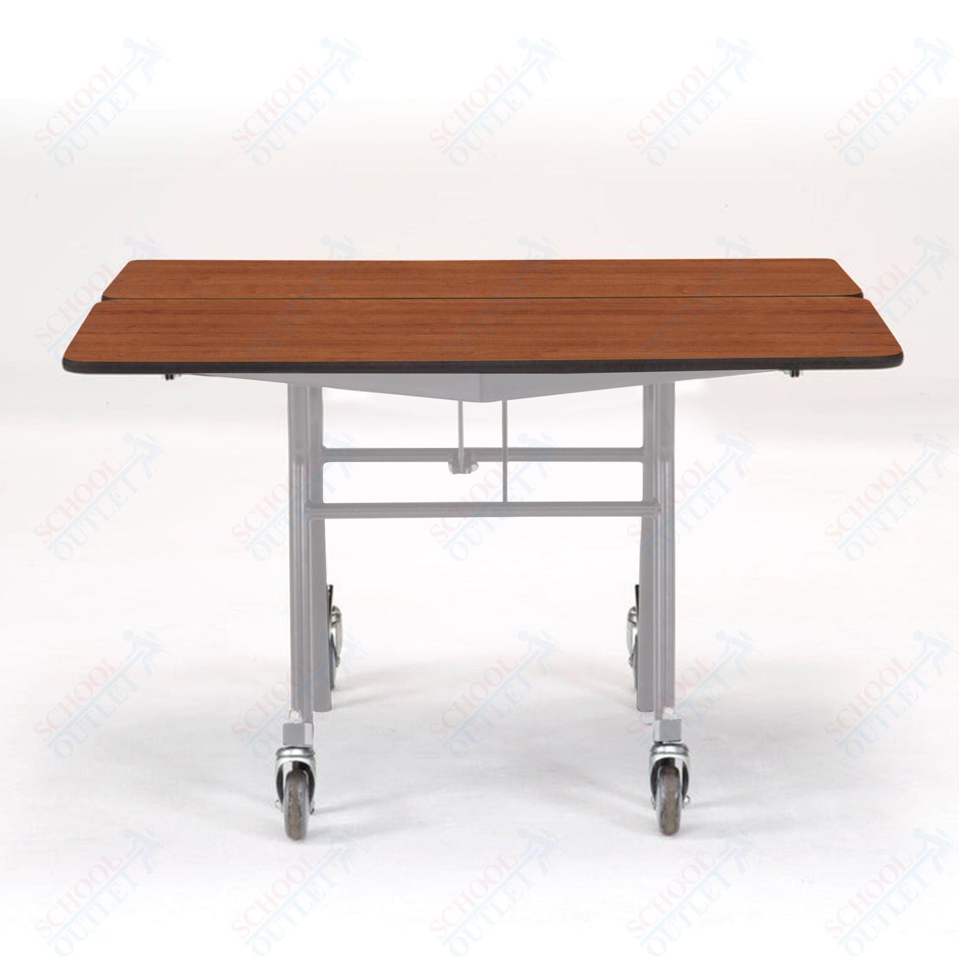 NPS Mobile Cafeteria Square Table Shape Unit - 48" W x 48" L (National Public Seating NPS - MT48Q) - SchoolOutlet