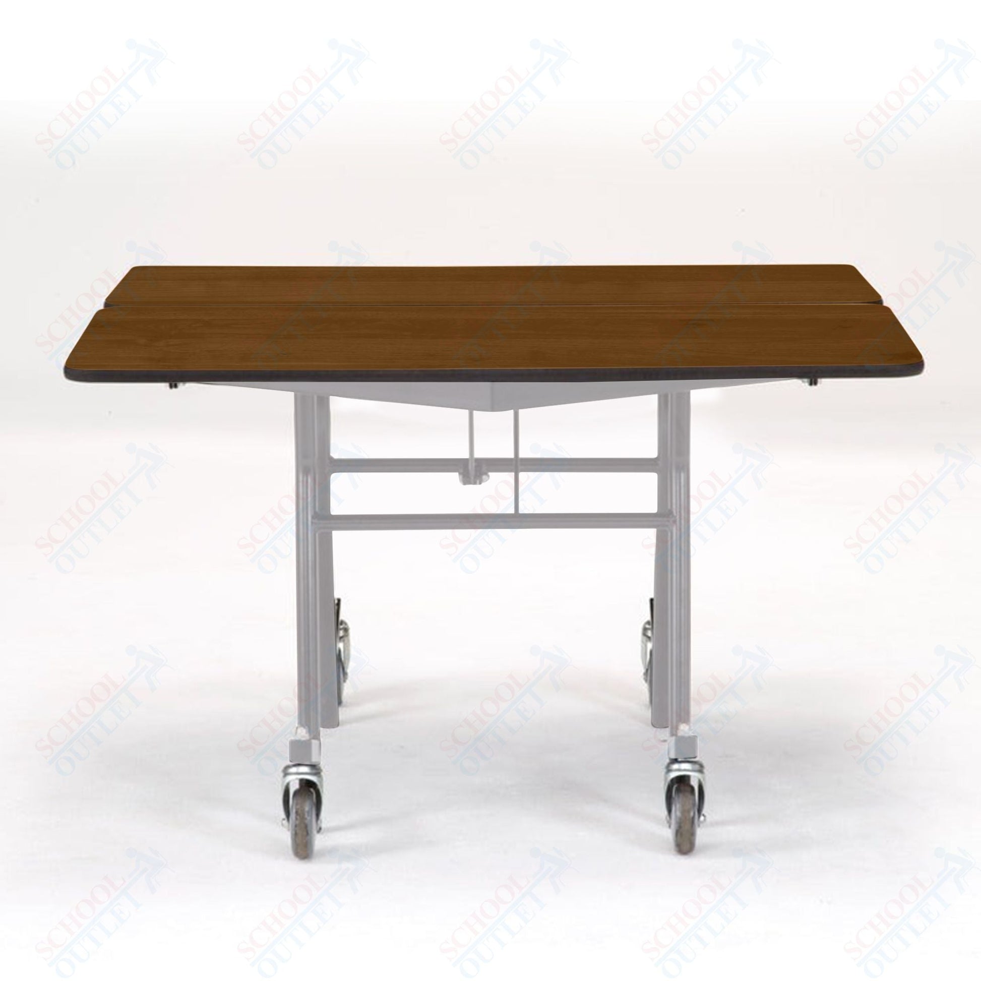 NPS Mobile Cafeteria Square Table Shape Unit - 48" W x 48" L (National Public Seating NPS - MT48Q) - SchoolOutlet