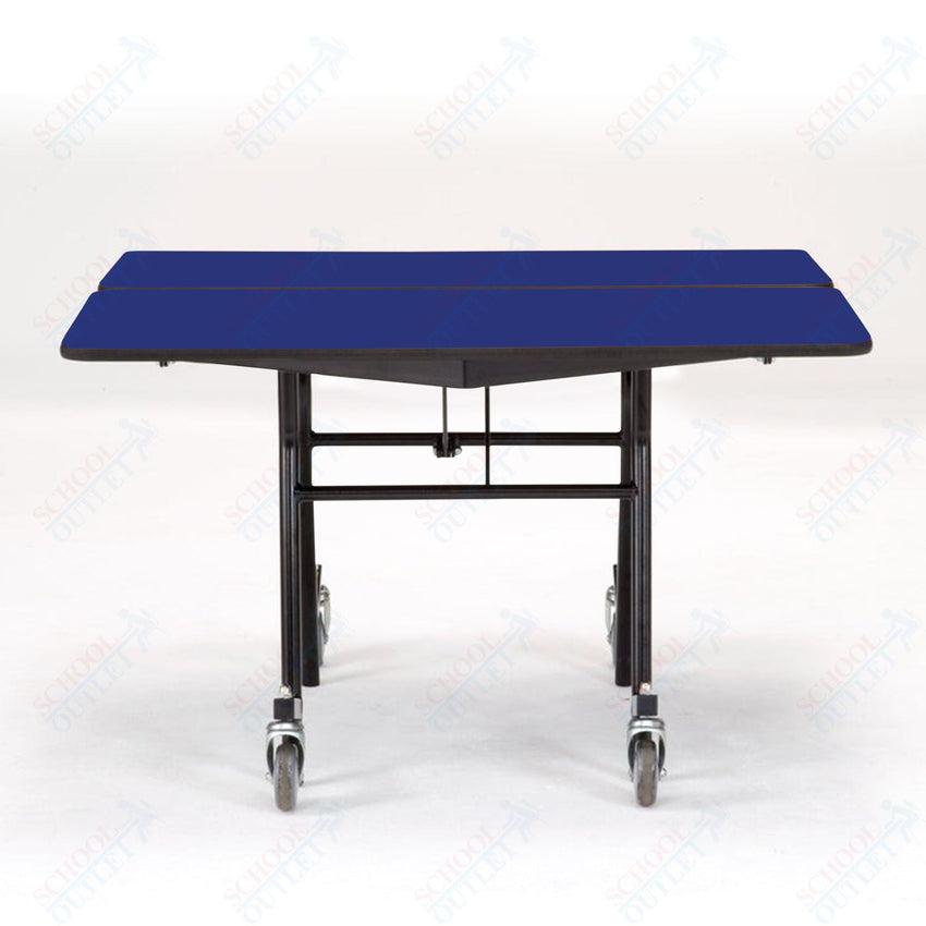 NPS Mobile Cafeteria Square Table Shape Unit - 48" W x 48" L (National Public Seating NPS - MT48Q) - SchoolOutlet