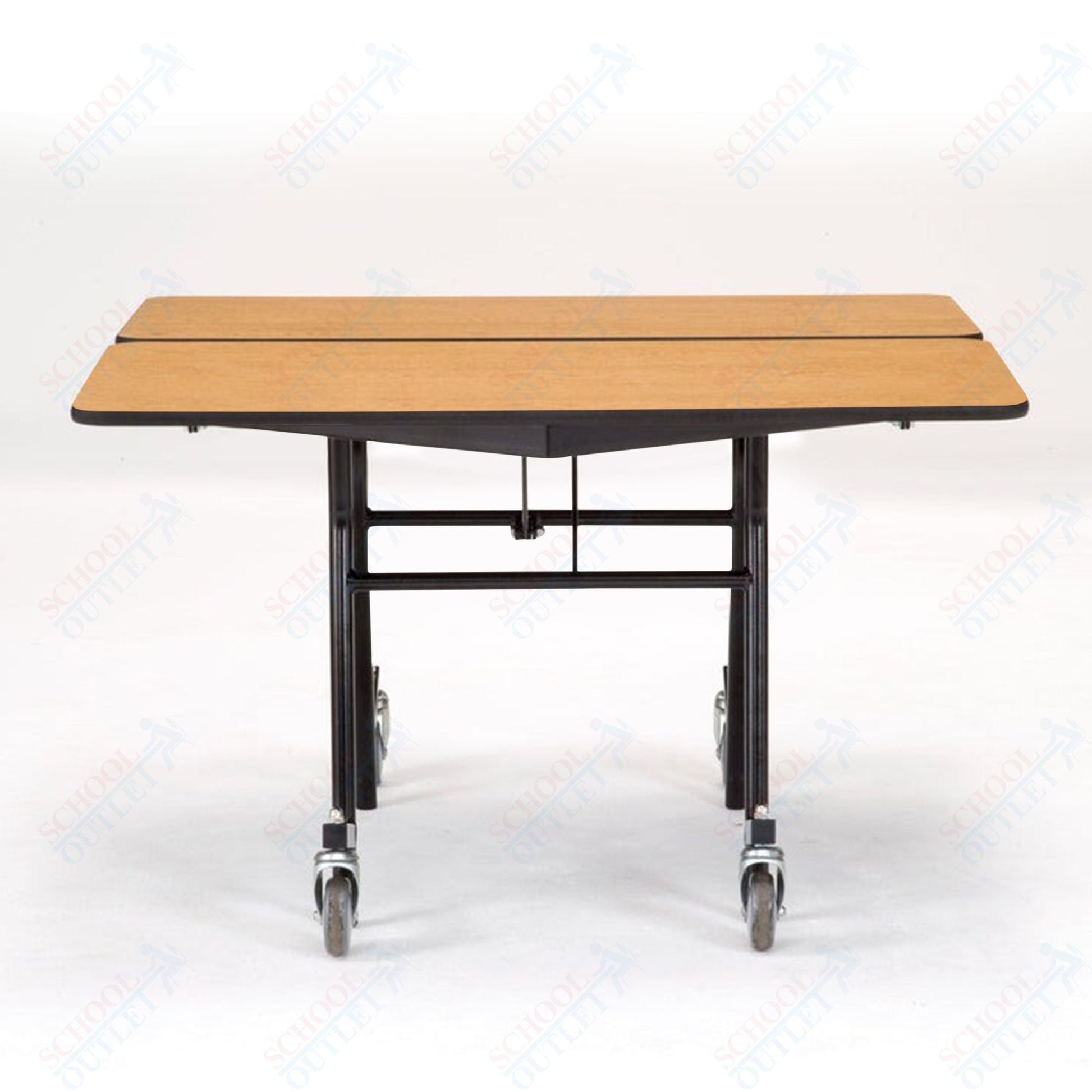 NPS Mobile Cafeteria Square Table Shape Unit - 48" W x 48" L (National Public Seating NPS - MT48Q) - SchoolOutlet