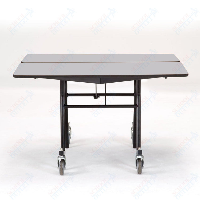 NPS Mobile Cafeteria Square Table Shape Unit - 48" W x 48" L (National Public Seating NPS - MT48Q) - SchoolOutlet