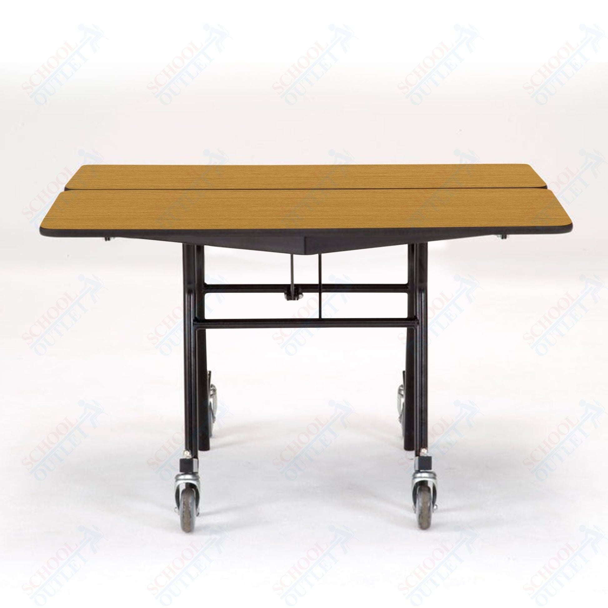 NPS Mobile Cafeteria Square Table Shape Unit - 48" W x 48" L (National Public Seating NPS - MT48Q) - SchoolOutlet