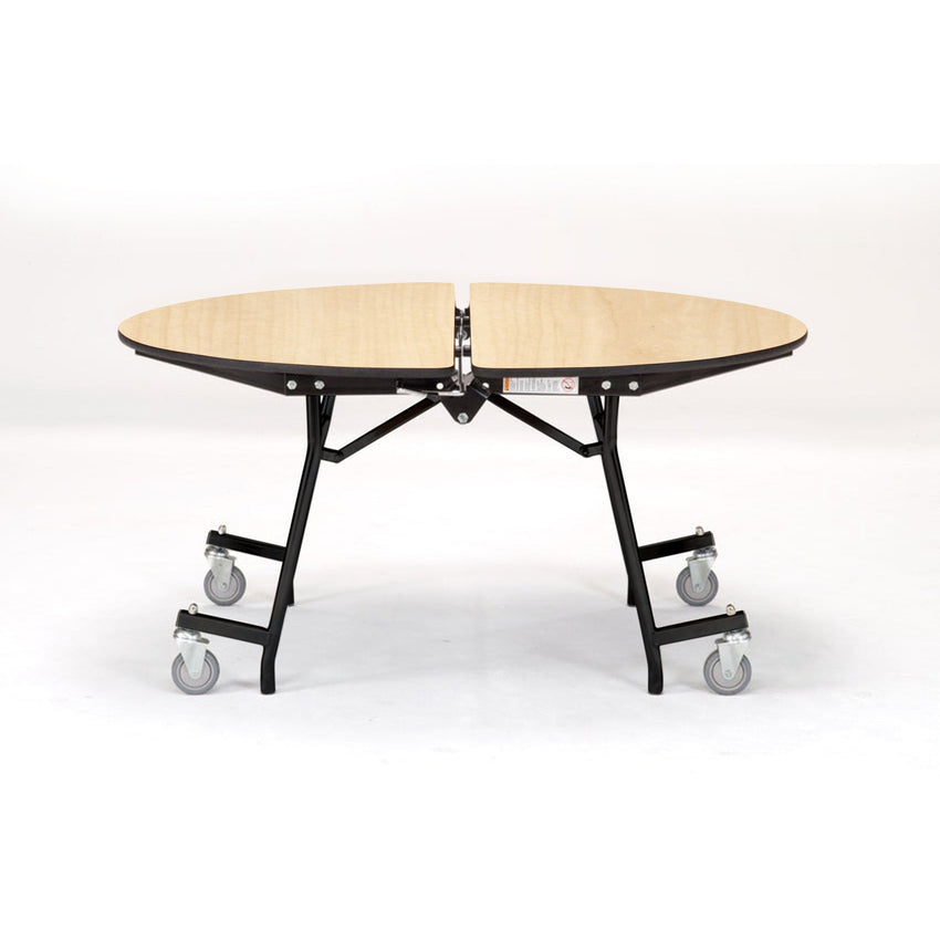 NPS Mobile Cafeteria Round Table Shape Unit - 48" W x 48" L (National Public Seating NPS - MT48R) - SchoolOutlet