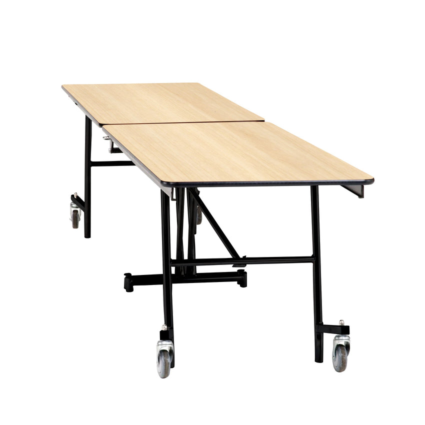 NPS Mobile Cafeteria Rectangle Table Shape Unit - 30" W x 97" L (National Public Seating NPS - MT8) - SchoolOutlet