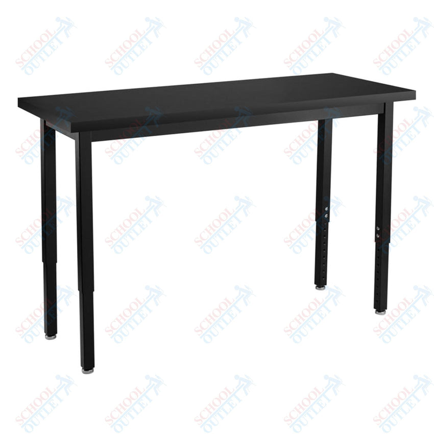 NPS Science Lab Table, 18" X 42", Steel Legs (National Public Seating NPS-SLT3-1842C) - SchoolOutlet