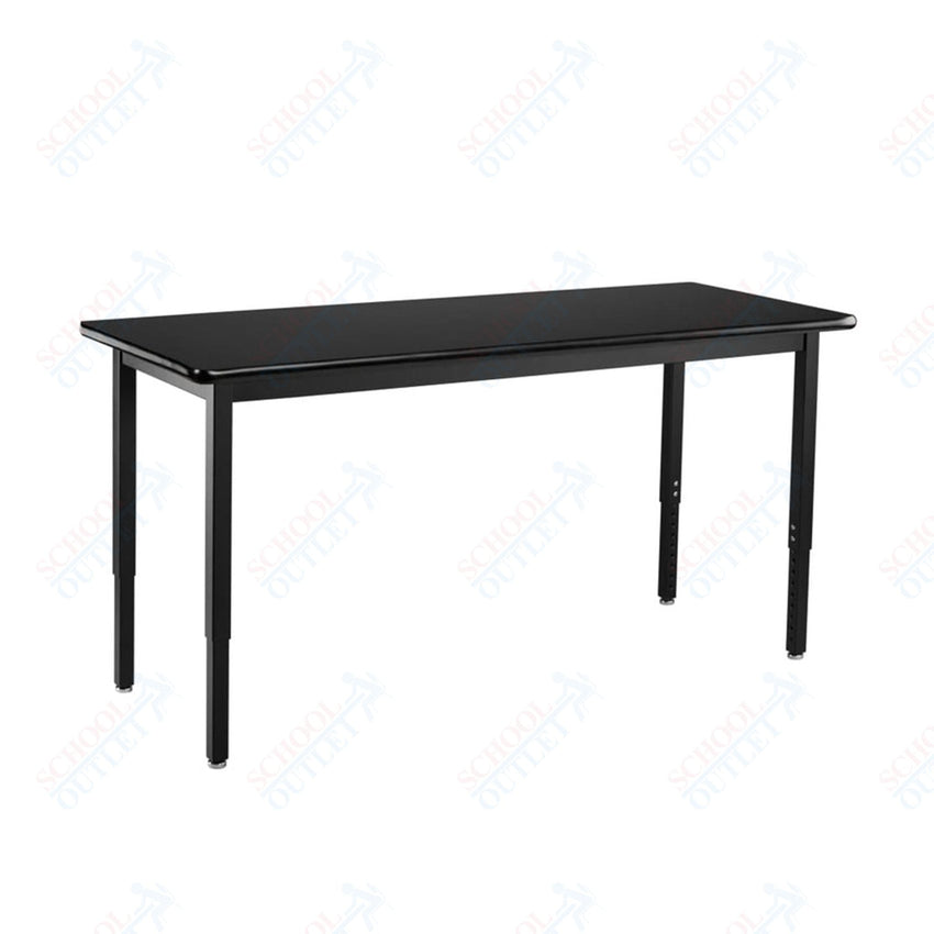 NPS Steel Science Lab Table, 24" X 54", Steel Legs (National Public Seating NPS - SLT3 - 2454) - SchoolOutlet