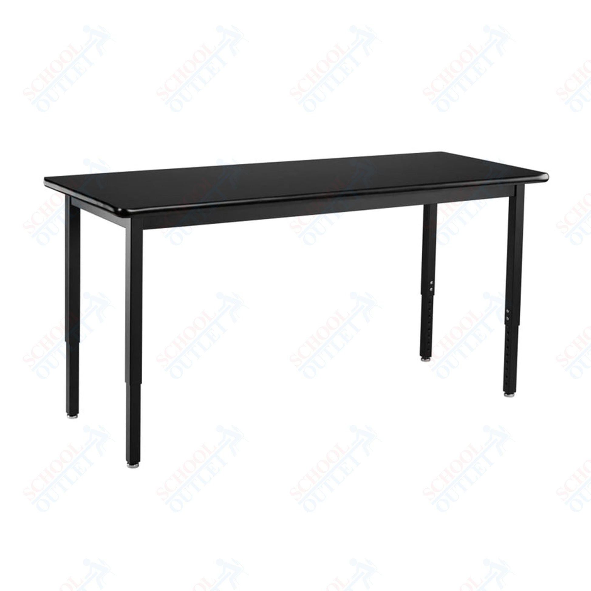 NPS Science Lab Table, 24" X 72", Steel Legs (National Public Seating NPS - SLT3 - 2472) - SchoolOutlet