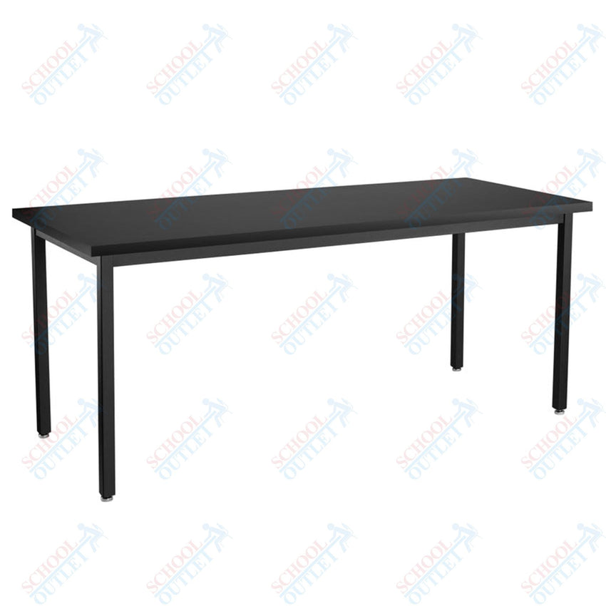 NPS Science Lab Table, 24" X 96", Steel Legs (National Public Seating NPS-SLT3-2496C) - SchoolOutlet