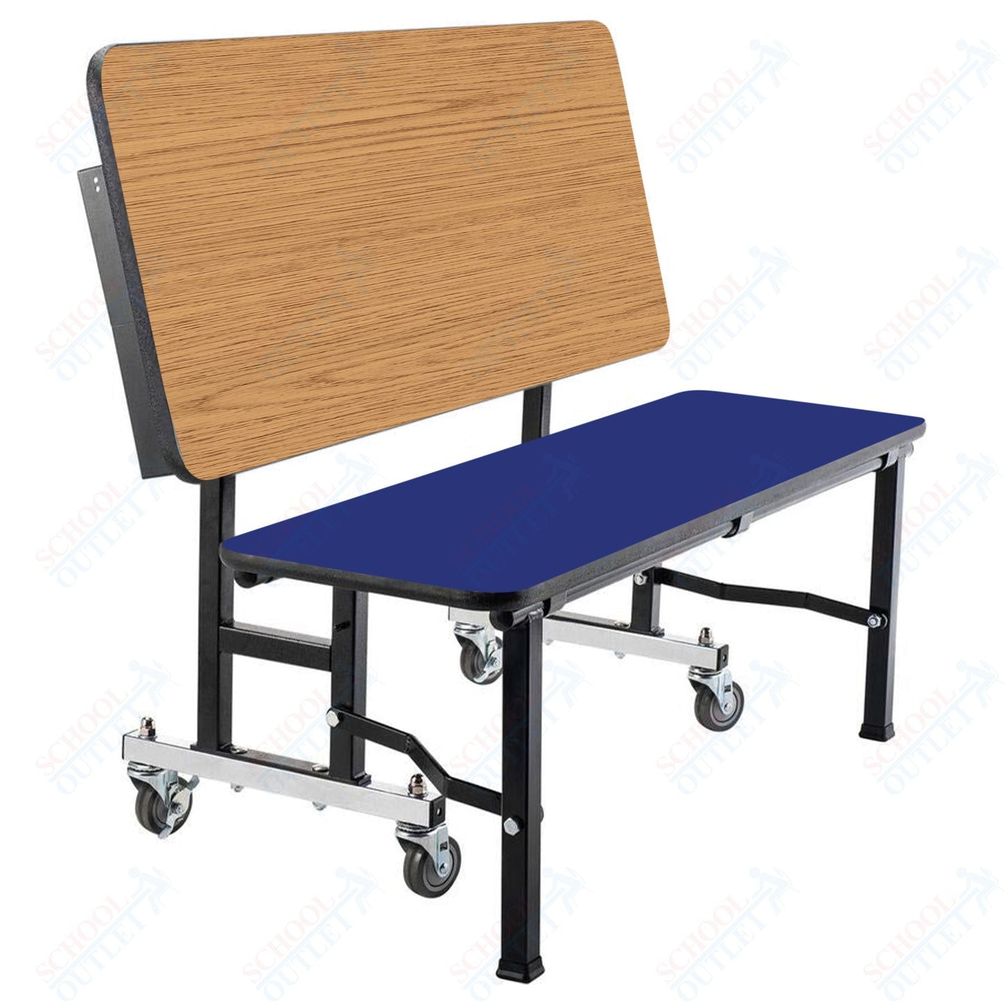 NPS ToGo Bench, 48", Particleboard Core (National Public Seating NPS - TGB48PBTM) - SchoolOutlet