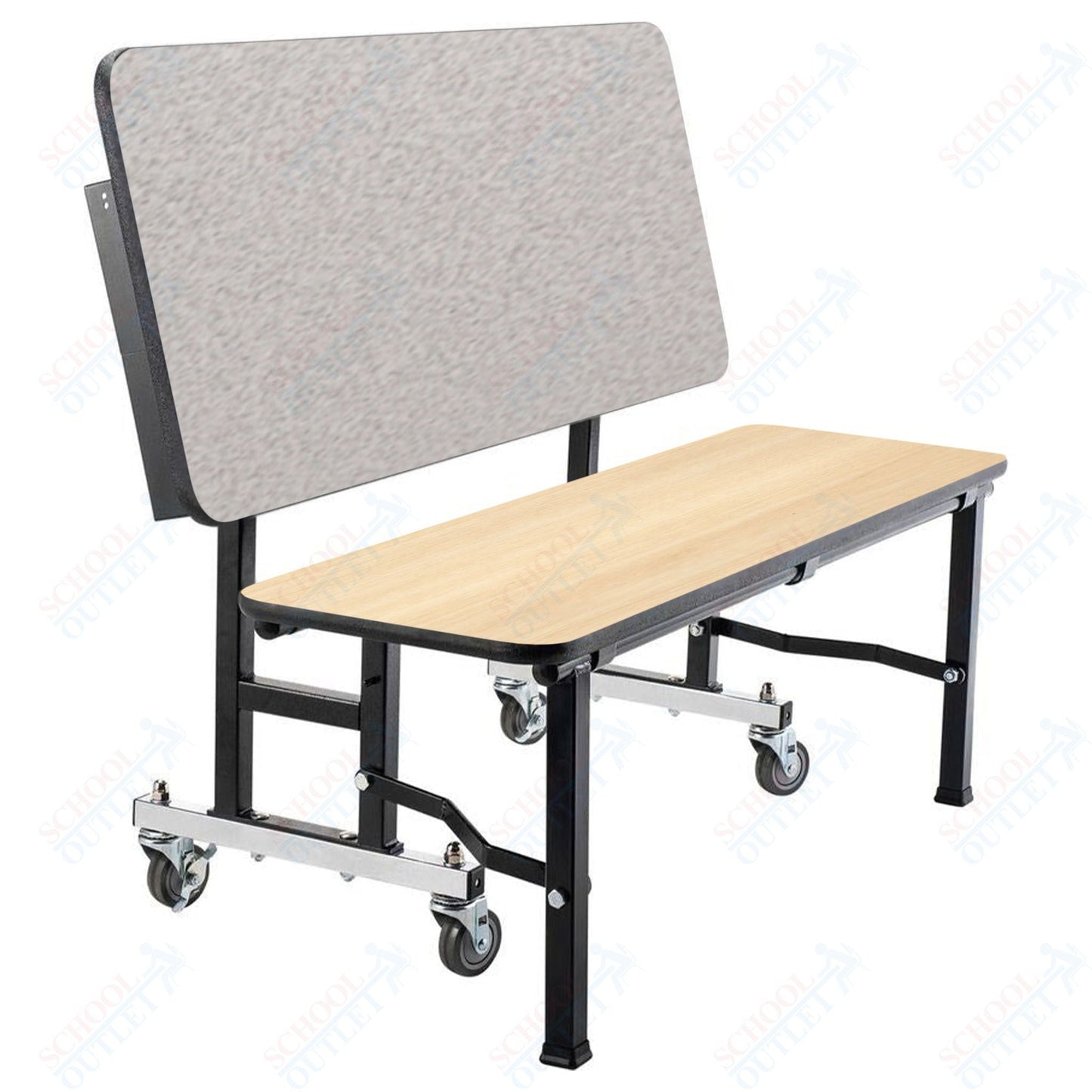 NPS ToGo Bench, 48", Particleboard Core (National Public Seating NPS - TGB48PBTM) - SchoolOutlet