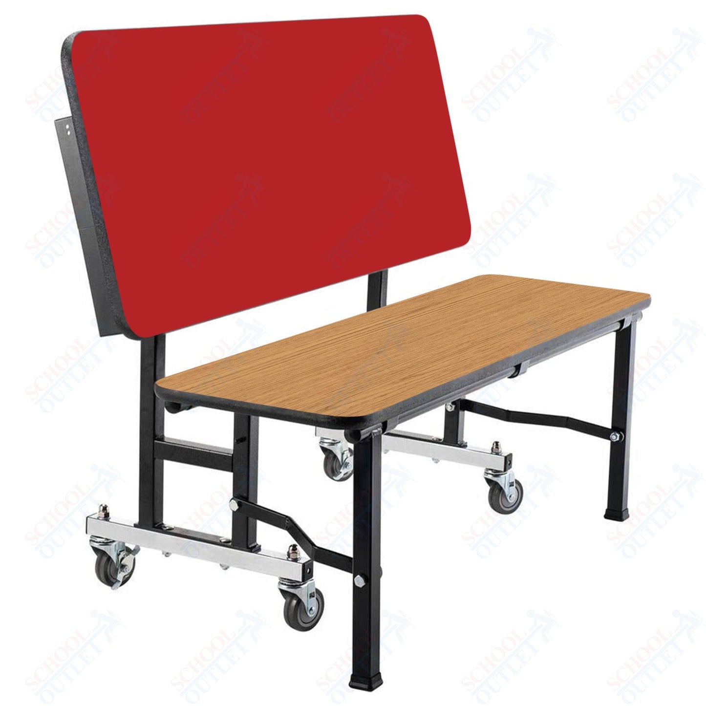 NPS ToGo Bench, 48", Particleboard Core (National Public Seating NPS - TGB48PBTM) - SchoolOutlet