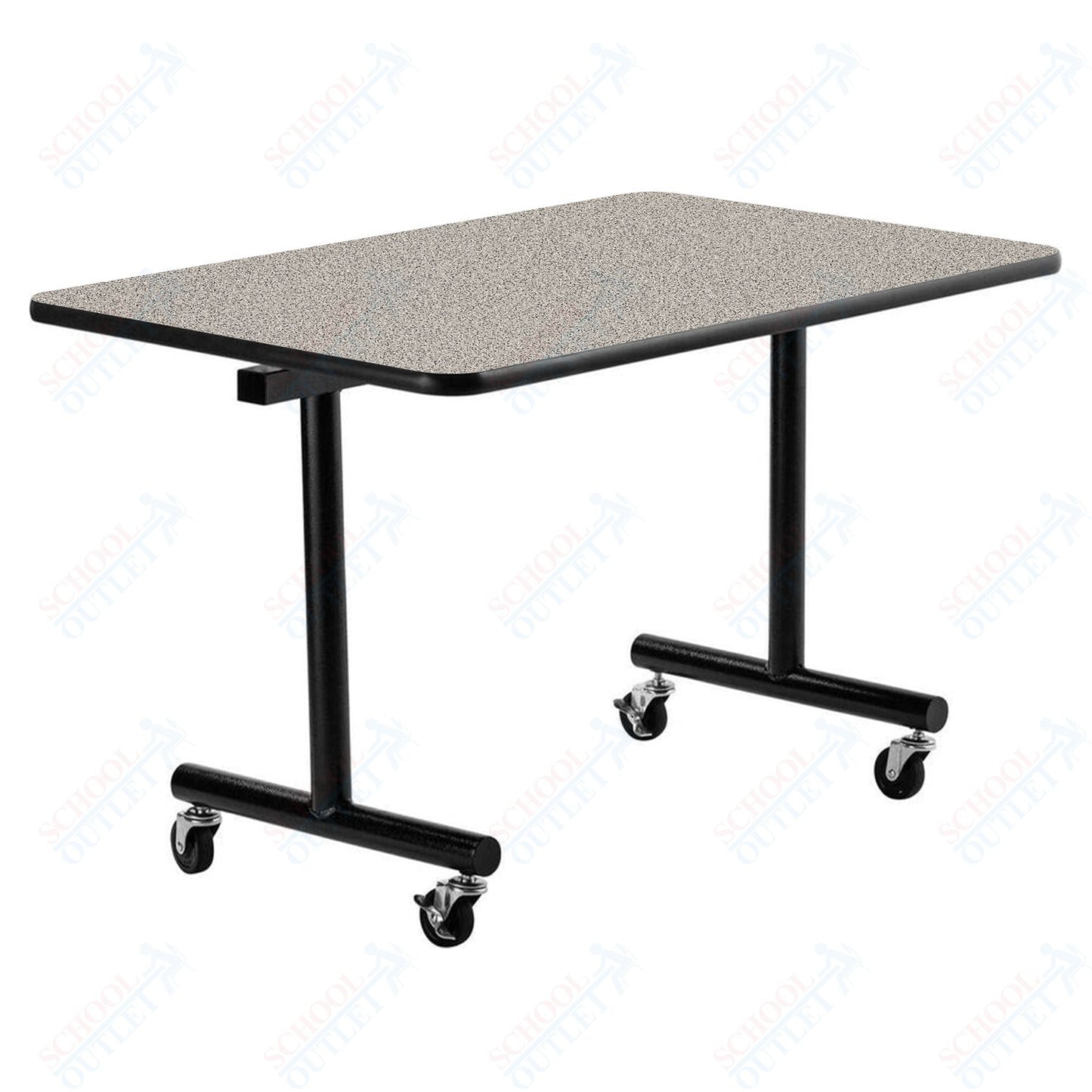 NPS ToGo Table, 24"x48", MDF Core (National Public Seating NPS - TGT2448MDPE) - SchoolOutlet