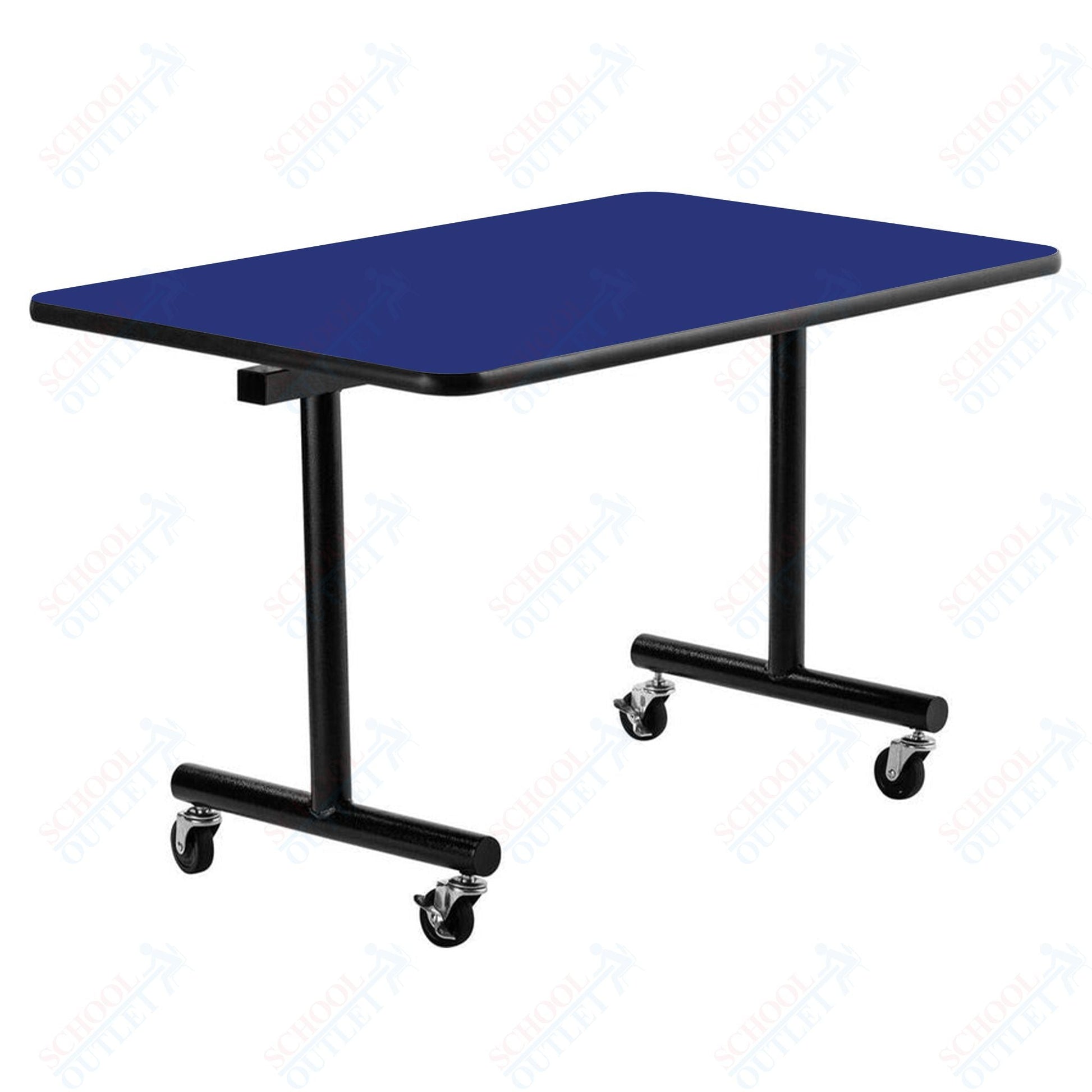 NPS ToGo Table, 24"x48", Particleboard Core (National Public Seating NPS - TGT2448PBTM) - SchoolOutlet