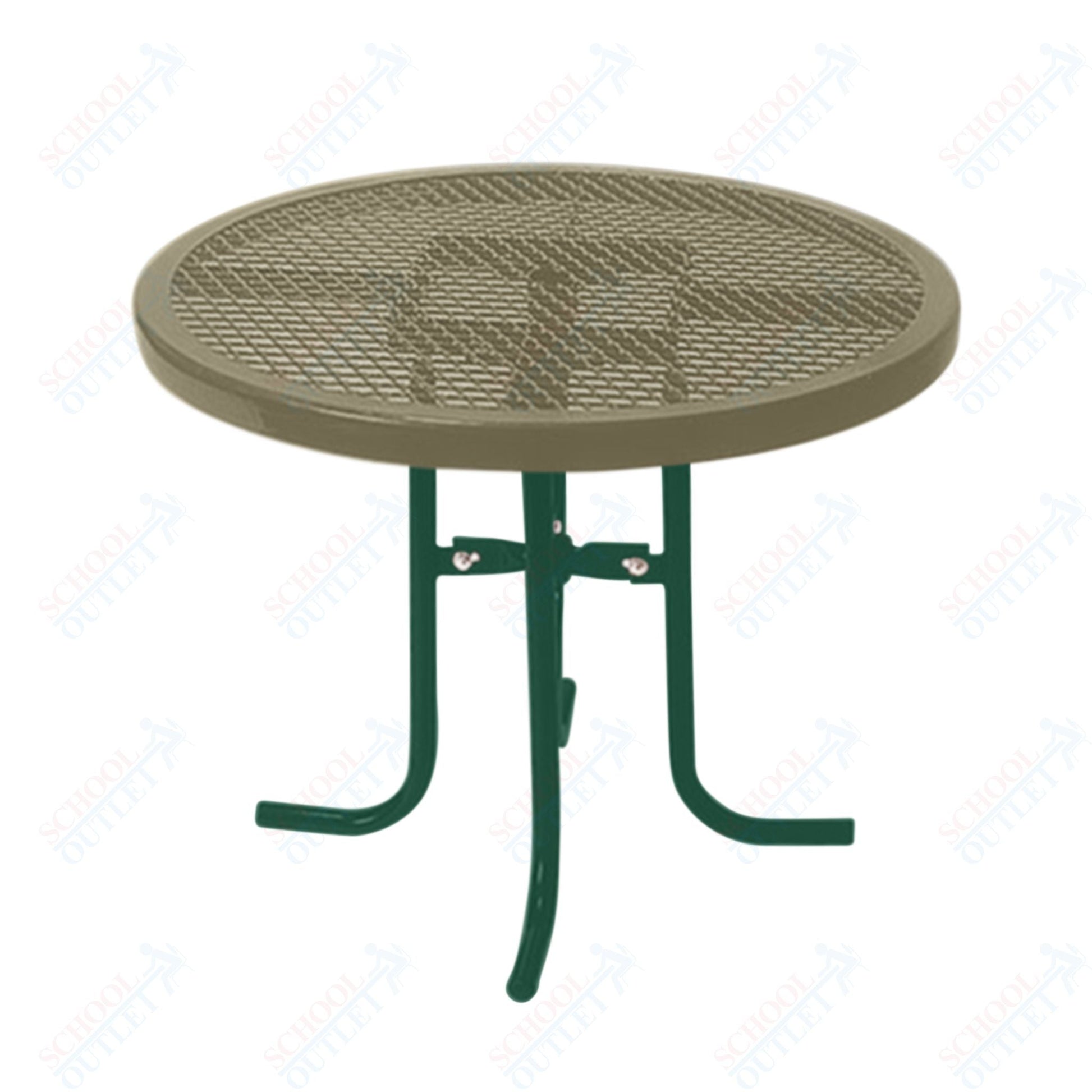 UltraPlay 36" Round Portable Food Court Table - 42 High - SchoolOutlet