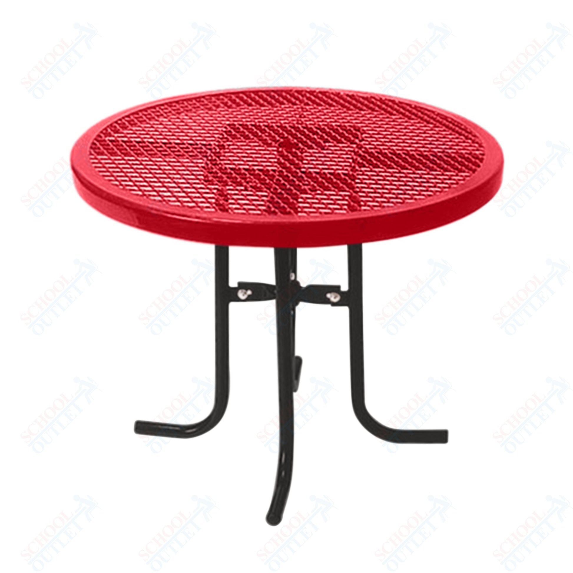 UltraPlay 36" Round Portable Food Court Table - 42 High - SchoolOutlet