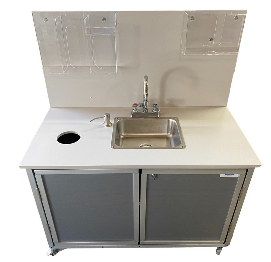 Sanitizing Station with Portable Sink for Toddlers 25" High (HWS - 006) - SchoolOutlet