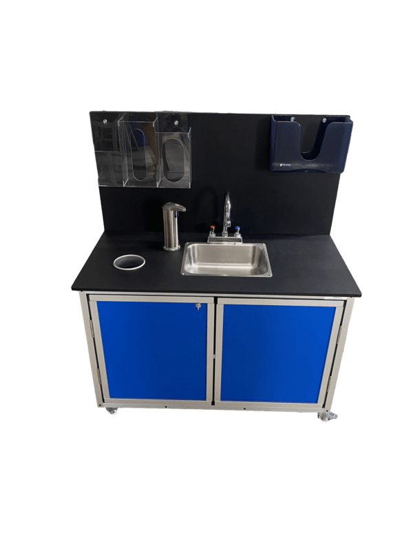 Sanitizing Station with Portable Sink for Toddlers 25" High (HWS - 006) - SchoolOutlet