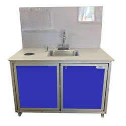 Sanitizing Station with Portable Sink for Childcare 30" High (HWS-007)