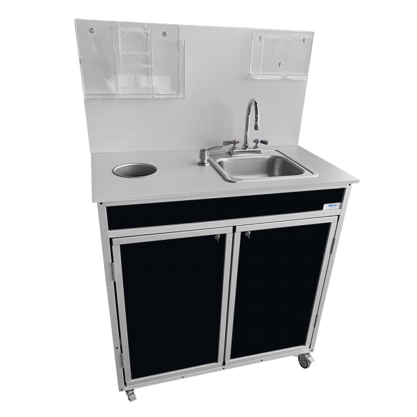 Self Contained Sanitizing Station with 10" Deep Basin Portable Sink (HWS - 009) - SchoolOutlet