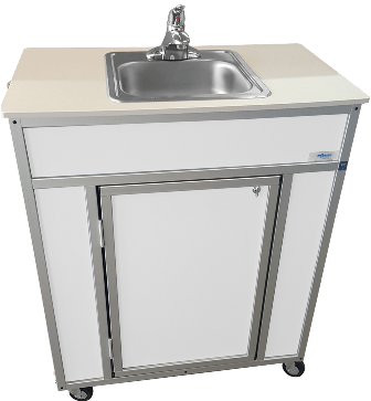 Portable NSF Certified Single 6" Deep Basin Portable Sink (NS - 009S) - SchoolOutlet