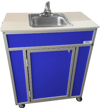 Portable NSF Certified Single 6" Deep Basin Portable Sink (NS - 009S) - SchoolOutlet