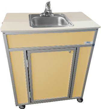 Portable NSF Certified Single 6" Deep Basin Portable Sink (NS - 009S) - SchoolOutlet