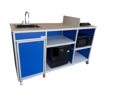 Portable Kitchen with Self Contained Sink (POR - PK - 001) - SchoolOutlet