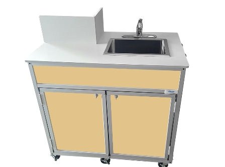 Propane Single Basin Battery Operated Portable Sink - OUTDOOR ONLY (PRO - 01) - SchoolOutlet