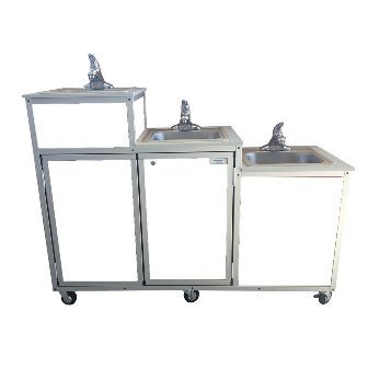 Three Level Portable Handwashing Sink (PSE - 0123) - SchoolOutlet