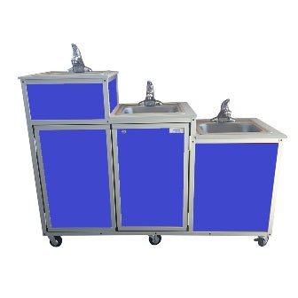 Three Level Portable Handwashing Sink (PSE - 0123) - SchoolOutlet