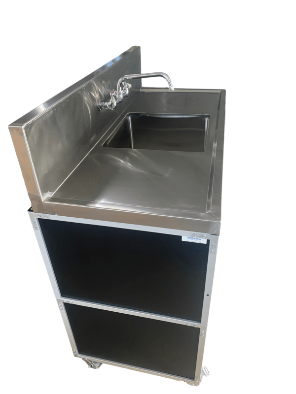 Commercial Single 12" Deep Basin w/Two Drainboards (PSE - 2001LA) - SchoolOutlet