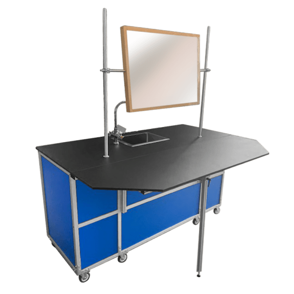 Portable Science Lab Workstation with Portable Sink PLUS Storage (PSE - 2042) - SchoolOutlet