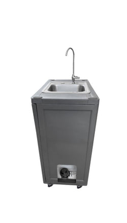 Foot Pump Portable Sink - Plastic Cabinet - COLD WATER ONLY (PSF-101)